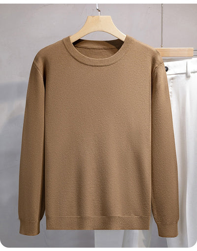 Suéter Holgado Oversized Cuello Redondo para Hombre - Image 34