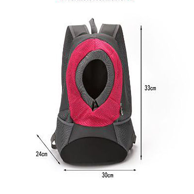 Mochila Transportadora para Mascotas - Diseño Multicolor con Malla Respirable - Image 7