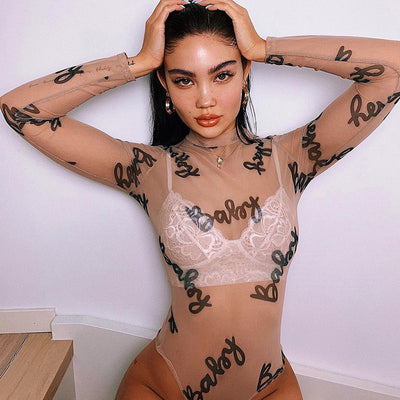 Body de Malla Ajustado Sexy - Image 5