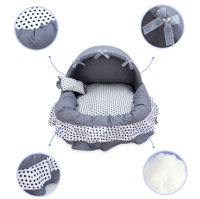Nido Desmontable y Lavable para Mascotas Pequeñas - Cuatro Estaciones - Image 3