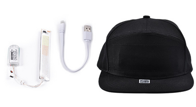 Gorra LED con Pantalla Digital - Image 7