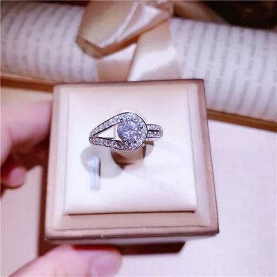 Anillo Ajustable de Circonia Cúbica Estilo Coreano - Diseño de Diamante Simulado Premium - Image 4