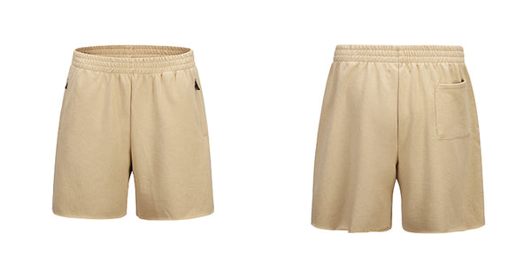 Shorts de Algodón Terry Liso Oversized - Image 43