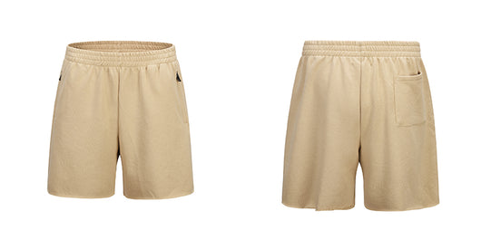 Shorts de Algodón Terry Liso Oversized - Image 43