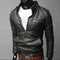 Chaqueta de Cuero Premium para Hombre - Otoño e Invierno