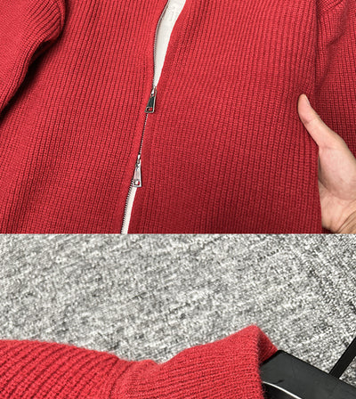 Cardigan de Punto con Cierre de Cremallera para Hombre - Image 12
