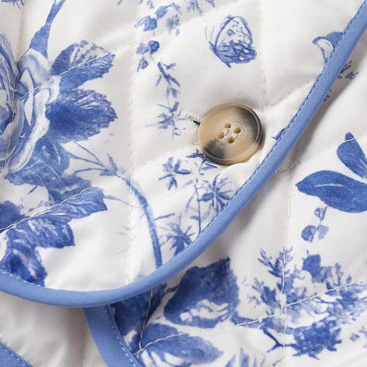Chaqueta de Algodón Estampada Suelta y Ligera - Image 5