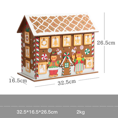 Calendario Navideño de Madera - Decoración Festiva - Image 9