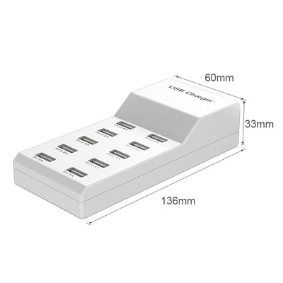 Cargador USB Multi Puerto 5V 2A - Carga Rápida para Múltiples Dispositivos - Image 5