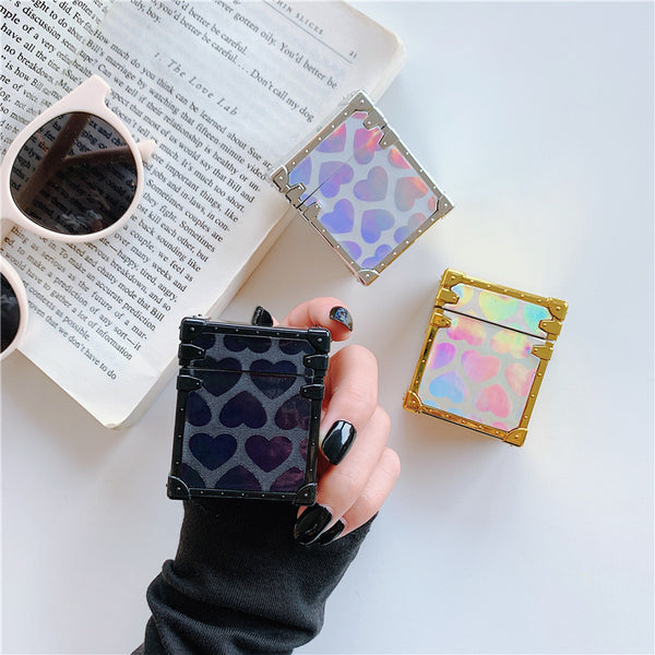 Funda Protectora Láser para Audífonos Apple - Diseño Electrochapado Suave