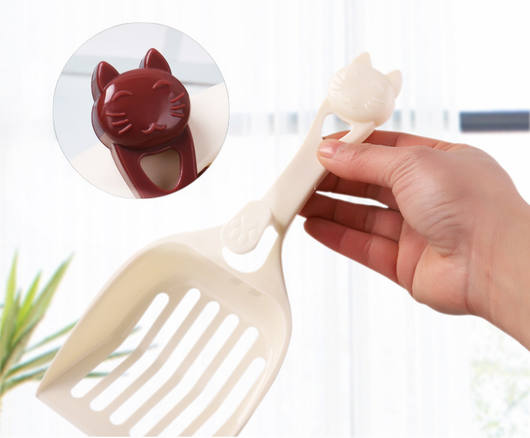 Pala Recogedora de Arena para Gatos con Diseño Ergonómico - Image 5