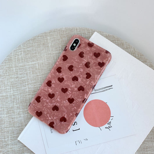 Funda para Celular con Patrón de Conchas - Diseño Romántico para Chicas - Image 12