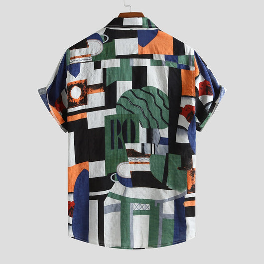 Blusa Hawaiana Manga Corta - Image 4