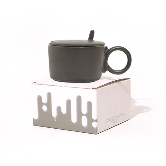 Taza Morandi con Tapa - Diseño Creativo y Funcional