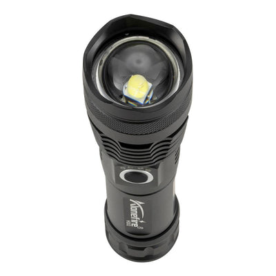 Linterna LED Recargable con Zoom y Pantalla Digital - Image 3