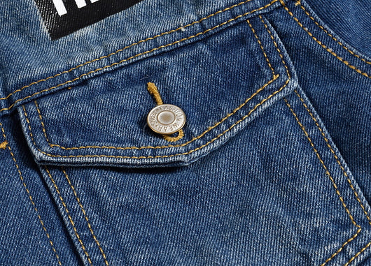 Chaqueta de Mezclilla Premium con Terciopelo de Cordero Ajustada - Image 5