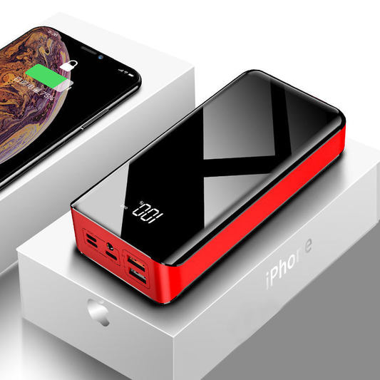 Batería Portátil 30000mAh de Alta Capacidad