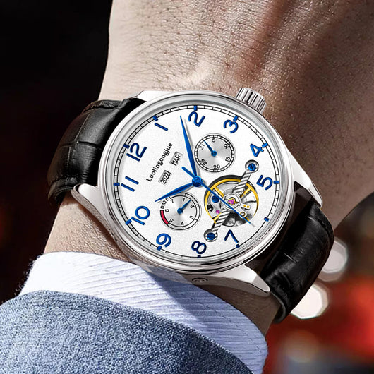 Reloj Mecánico de Acero Inoxidable para Hombre Estilo Ejecutivo - Image 4