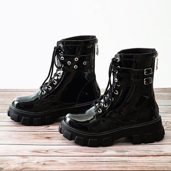 Botas Martin de Suela Gruesa para Mujer - Verano