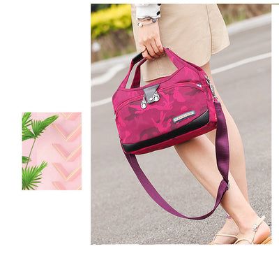 Bolsa Mensajera de Lona Nylon Versátil para Uso Diario - Image 6