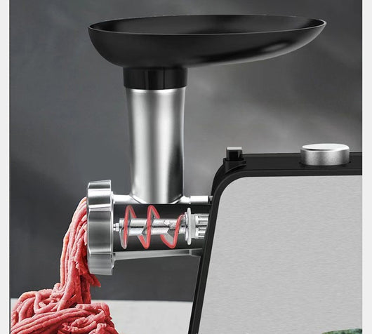 Picadora de Carne Automática de Acero Inoxidable - Trituradora Multiusos para Carne, Ajo y Especias - Image 15
