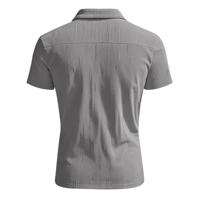 Polo Corduroy Holgado con Medio Cierre para Hombre - Image 30