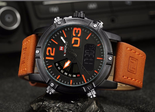Reloj Electrónico Deportivo Resistente al Agua con Doble Movimiento - Image 11