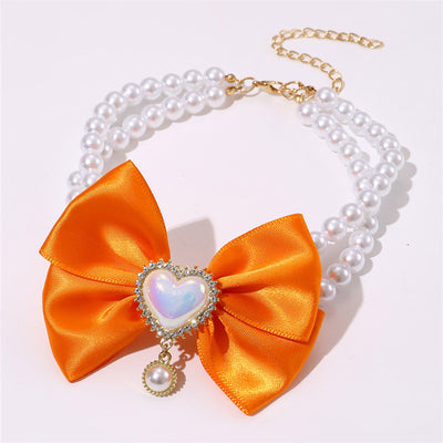 Collar Princesa con Dije Corazón para Mascotas - Image 4