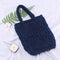 Accesorio Tejido a Mano en Colores Sólidos - Combinable con Todo
