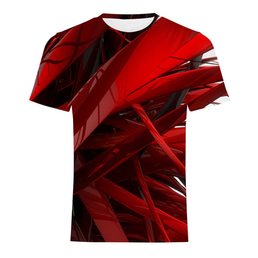 Playera Casual Hombre con Estampado Digital Cuello Redondo - Image 12