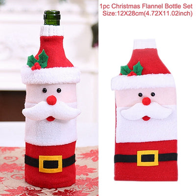 Calcetines Navideños para Botellas de Vino - Image 54
