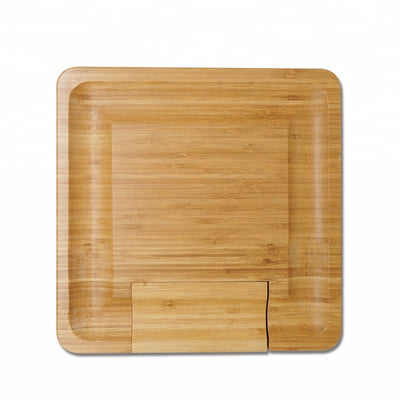 Tabla de Quesos de Bambú Premium con Juego de Cuchillos - Image 2