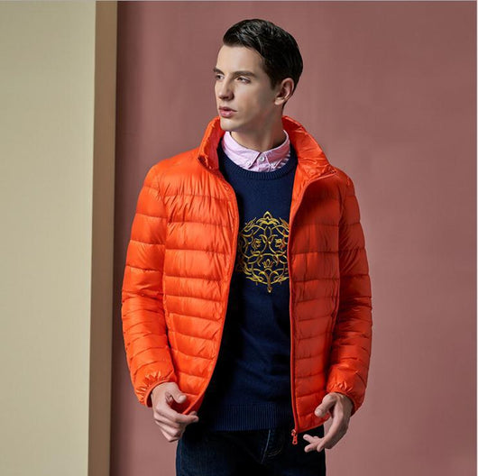 Chaqueta de plumas ligera con cuello ajustado - Image 19
