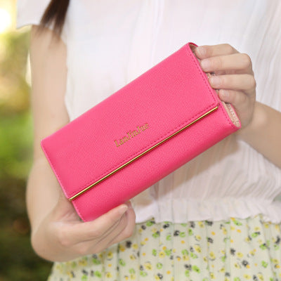 Billetera Grande para Mujer Estilo Retro - Cartera Larga Organizadora - Image 7