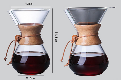 Cafetera de Vidrio Templado para Compartir - Resistente al Calor Extremo - Image 4