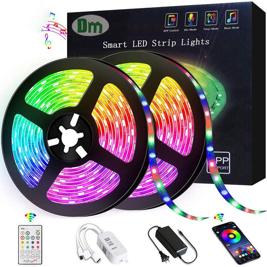 Barra LED Inteligente 12V con Control por Voz WiFi - Image 3