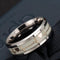Anillo de Pareja Fibra de Carbono con Luz Luminosa