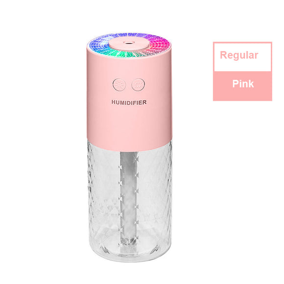 Humidificador Inalámbrico con Proyector de Cristal Mágico Portátil