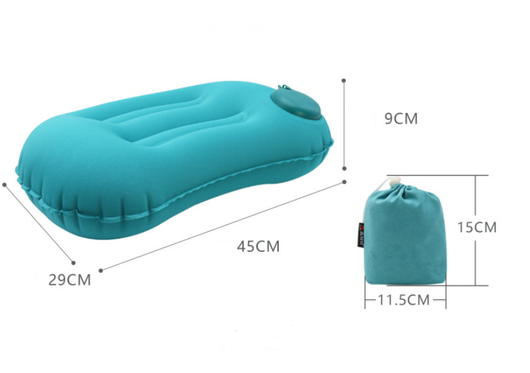 Almohada Inflable Portátil para Viajes, Oficina y Descanso - Image 9