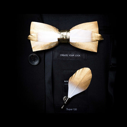 Pajarita de Plumas Elegante - Image 5