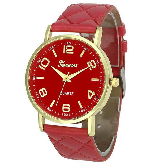 Reloj Geneva para Mujer con Correa Grabada y Movimiento de Cuarzo - Image 4