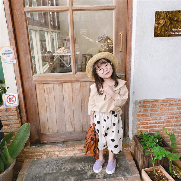 Pantalones Infantiles con Lunares Coloridos