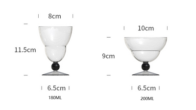 Taza de Vidrio Borosilicato Retro Resistente al Calor - Image 12