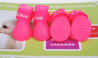Botas Impermeables para Mascotas con Suela Antideslizante de Silicona - Image 7