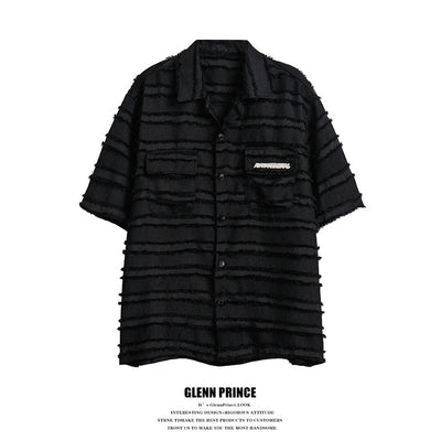 Camisa Suelta con Borlas para Hombre y Mujer - Manga Corta Premium - Image 6