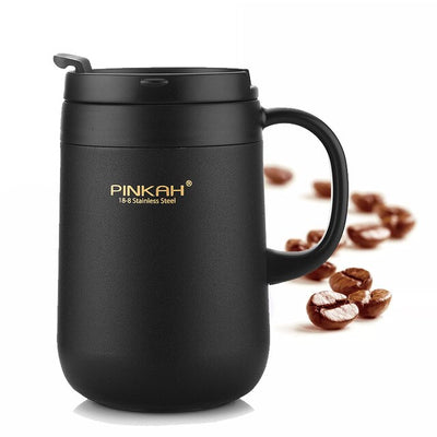 Taza de Acero Inoxidable 304 con Letras Personalizadas y Asa - Image 3