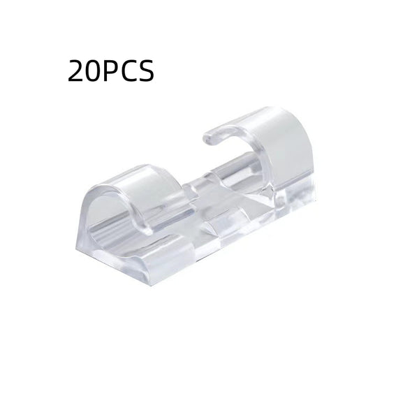Organizador de Cables Adhesivo sin Perforación con Clips de Sujeción - Image 6