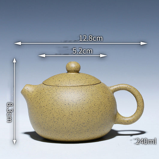 Juego de Tetera y Tazas de Cerámica Púrpura - Image 3