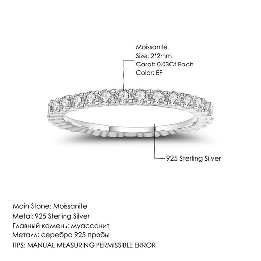 Anillo de Moissanita - Diamante de Laboratorio Premium - Image 4
