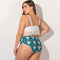 Bikini Talla Grande con Diseño Dividido